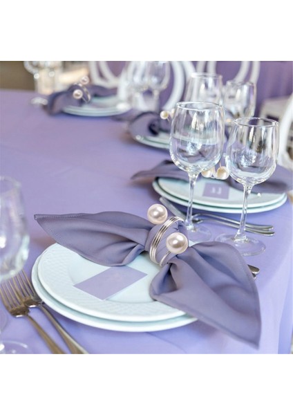 20 Paket Gümüş Peçete Halkaları, Inci Peçete Halka Seti, Metal Yay Peçete Tutucu Masa Süslemeleri, Peçete Halka Tokaları (Yurt Dışından) modelleri