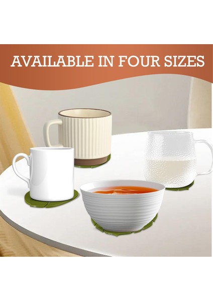 Monstera Bitki Bardak Altlıkları 3D Baskılı, Su Geçirmez ve Scald Anti-Fabrika Bardak Altlıkları, Komik 3D Baskılı Bardak Altlıkları Manyetik Olarak Bir (Yurt Dışından) fırsatları