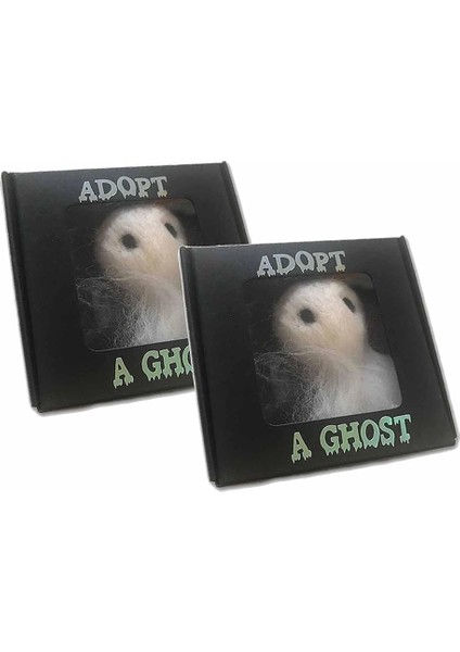 2 Adet Bir Hayalet, Hayalet Keçe Sevimli Ürkütücü Hayalet Hediye Cadılar Bayramı Dekorasyonu, Arkadaşlar ve Aile Için Komik Hediye (Yurt Dışından)