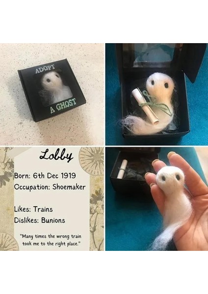 2 Adet Bir Hayalet, Hayalet Keçe Sevimli Ürkütücü Hayalet Hediye Cadılar Bayramı Dekorasyonu, Arkadaşlar ve Aile Için Komik Hediye (Yurt Dışından) modelleri