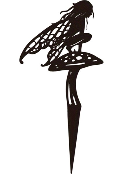 Veranda ve Çim A Için Bahçe Peri Metal Açık Dekor (Yurt Dışından)