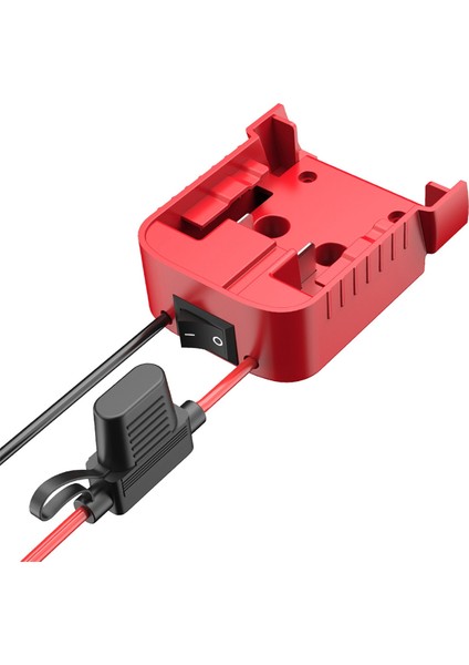 2pcs Power Wheels Adaptörü Milwaukee 18V Lityum Pil Dıy Pil Adaptörü Açık/kapalı Anahtar ve Sigorta Tel Terminalleri (Yurt Dışından) fırsatları