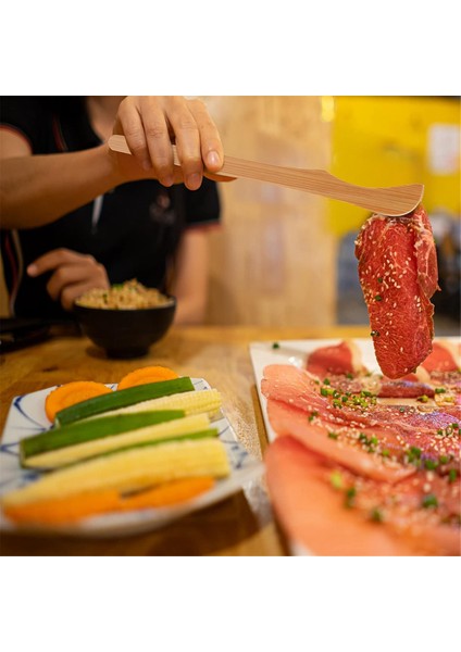 6 Adet Bambu Kaplama Pişirme Için Ahşap Kızartma Makinesi Maşaları Uzun Mutfak Pişirme Peynir Pastırma Almak Için Salata Maşaları (Yurt Dışından) indirimleri