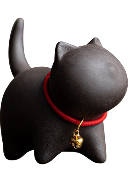 Siyah Sevimli Kedi Çay Evcil Hayvan Çay Sanat Süsleri Için Seramik Çay Seti Aksesuarları Kedi Teanware (Yurt Dışından) fiyatları