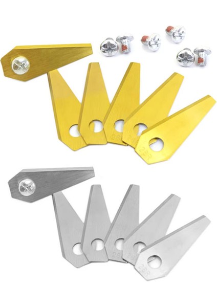 30 Adet Titanyum Kaplamalı Paslanmaz Çelik Yedek Bıçaklar Bosch Indego 800, 1000, 1200 Otomatik Çim Makinesi Bıçakları, A (Yurt Dışından) fiyatları