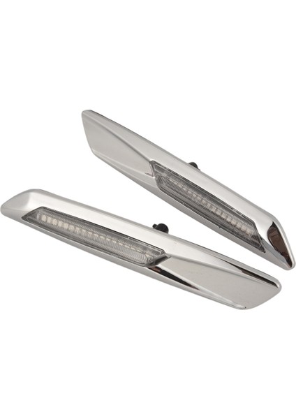 Bmw 3 Serisi E46/E90/E91/E92 E93 Için Krom LED Yan Işaretleme Sinyal Göstergesi Işık (Yurt Dışından) modelleri