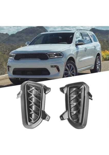 Araba Ön Sisli Sis Lambası Trim Izgara 6UZ33RXFAA 6UZ32RXFAA Dodge Durango 2021-2022 Araba Aksesuarları (Yurt Dışından) indirimleri