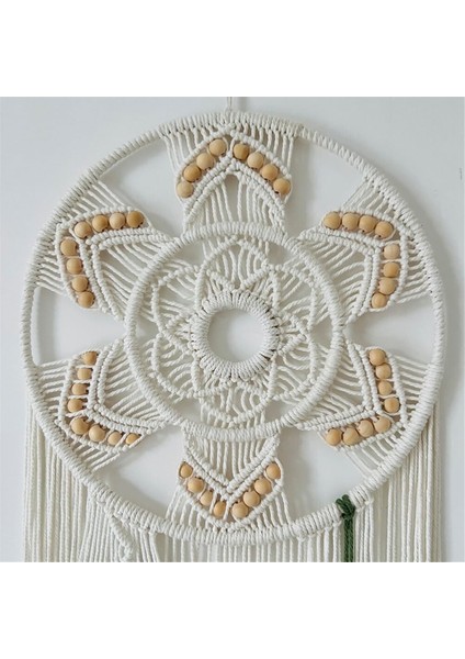 Macrame Dream Catchers Için Yatak Odası Rüya Catcher Duvar Dekoru Dokuma Yaprakları Dekor Süslemeli Büyük Boho Duvar (Yurt Dışından) indirimleri