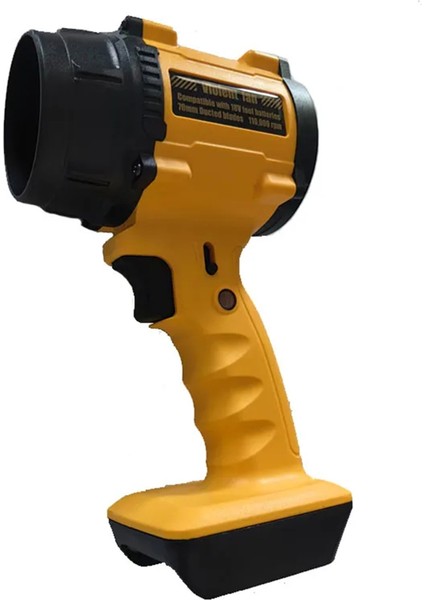 Yüksek Güçlü Şiddetli Fan Hava Üfleyici Turbo Jet Fanı Itme Yaprak Tozu El Aletleri Dewalt 20V 18V Pil (Yurt Dışından)