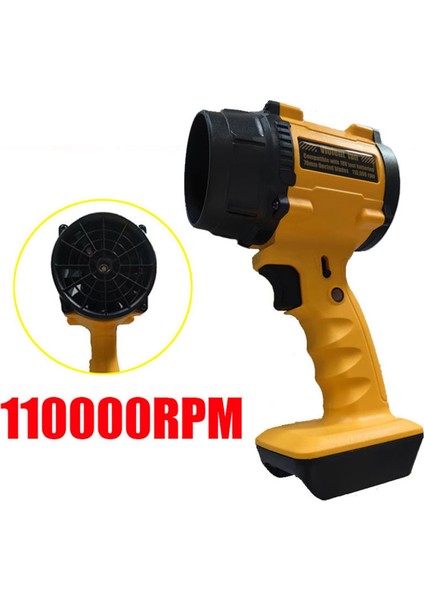 Yüksek Güçlü Şiddetli Fan Hava Üfleyici Turbo Jet Fanı Itme Yaprak Tozu El Aletleri Dewalt 20V 18V Pil (Yurt Dışından) fiyatları