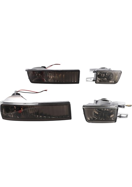 1set Ön Tampon Sis Farları+Vw Golf Için Sinyal Lambaları Mk3 1993-1998 1HM941778 1HM941777 1HM953155 1HM953156 (Yurt Dışından)