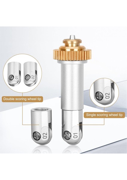 Puanlama Tekerlek Seti, Çift Puanlama Tekerlek Ucu ve Değişim Için Konut, Kartlar, Etiketler ve 3 D Ev Dekoru Vb. (Yurt Dışından) fırsatları