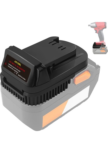 Milwaukee M18 18V Kablosuz Aletler Için Ridgid Aeg 18V Pil Için AR18ML Adaptörü, Ridgid 18V Platform Piller Için Kullanın (Yurt Dışından) fiyatları