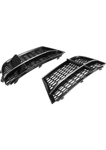 Audi A3 S3 S-Line 2016-2020 8V3807681AE 8V3807682Q Için Ön Tampon Sis Örtü Izgara Kapağı (Yurt Dışından) modelleri