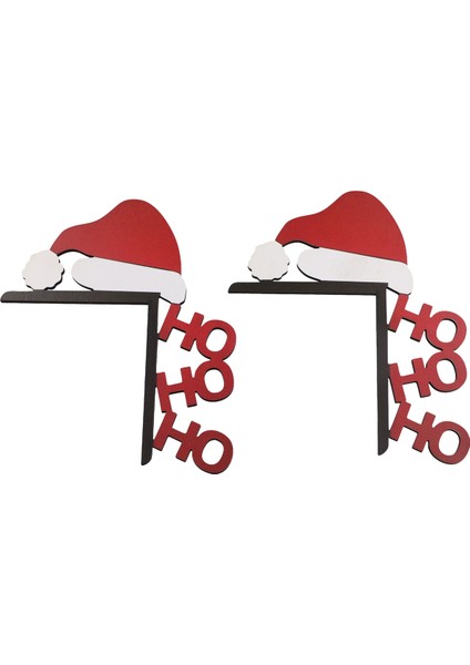 Noel Kapısı Toppers Dekor, Üst Kapı Çerçevesi Köşe Işaret Süslemeleri, Ev Dekoru Için Ev Çerçevesi Dekoru Süslemesi A (Yurt Dışından) modelleri