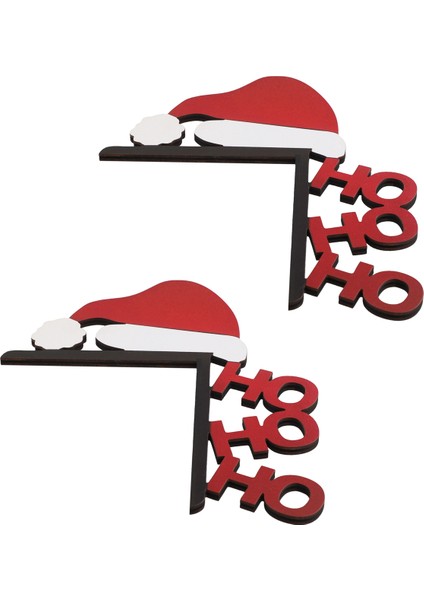 Noel Kapısı Toppers Dekor, Üst Kapı Çerçevesi Köşe Işaret Süslemeleri, Ev Dekoru Için Ev Çerçevesi Dekoru Süslemesi A (Yurt Dışından) fırsatları