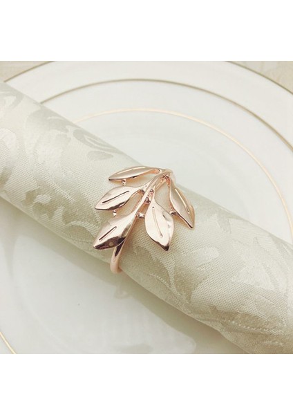 6 Adet Peçete Yüzüğü, Yaprak Peçete Seti, Peçete Yüzüğü Peçete Tutucu Dekorasyonu, Noel, Tatil, Akşam Yemeği Dekorasyonu Için Uygun (Yurt Dışından) modelleri