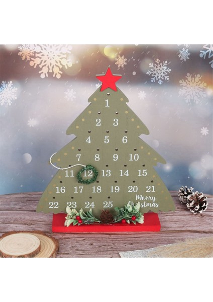 Mutlu Noel Süsleri Takvim Geri Sayım Noel Şekli Ev Dekorasyonu 2024 Noel Navidad Dekor (Yurt Dışından) modelleri