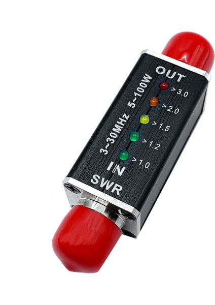Swr Metre Swr ve Power Metre 3-30MHZ Frekans Aralığı Çeşitli Kısa Dalga Radyo Ekipmanı Için 100W (Yurt Dışından)