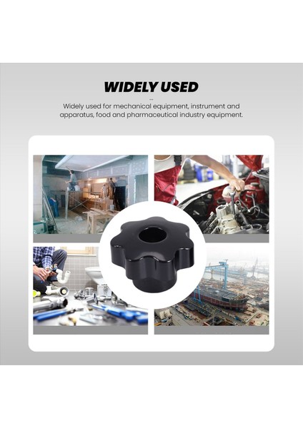 Makineler Mandal Kleman Kepçeli Fındık Düğme Kavrama M8 Dişi Iplik 6pcs (Yurt Dışından) fırsatları