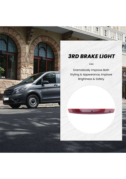 Yüksek Monte Edilmiş 3. Fren Durma Lambası Lambası Mercedes Için Uygun Benz Vito Viano W639 A6398200056 (Yurt Dışından) modelleri