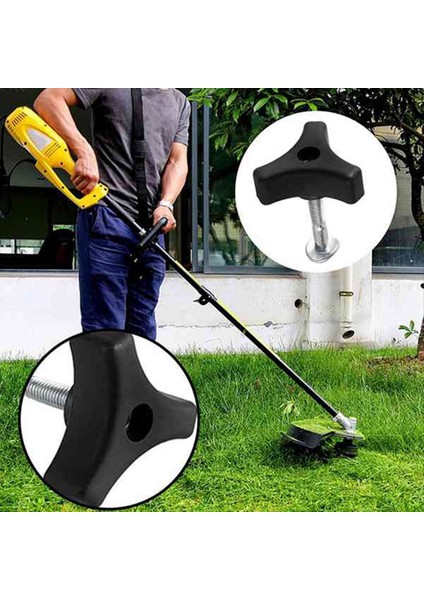 10 Set Üçgen Sap Çubuk Tekerleği Düğmesi ve Cıvata Bağlantı Makinesi Çim Makinesi Çim Biçme Makinesi Aksesuarları (Yurt Dışından) fiyatları