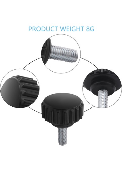 M4 x 10MM Yuvarlak Kafa Vidası Thumbsscrews Tuzlu Kelepçe Knob 2 Pcs (Yurt Dışından) fırsatları