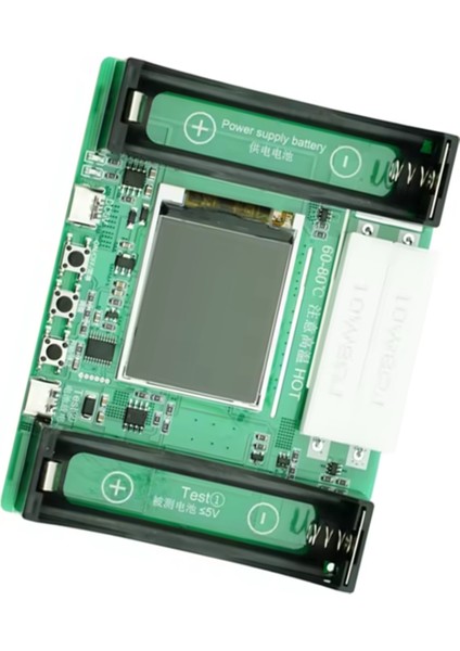 18650 Typ-C LCD 1 Kanallı Ekran Pil Kapasite Test Cihazı Mah Lityum Dijital Pil Algılama Modülü (Yurt Dışından) indirimleri