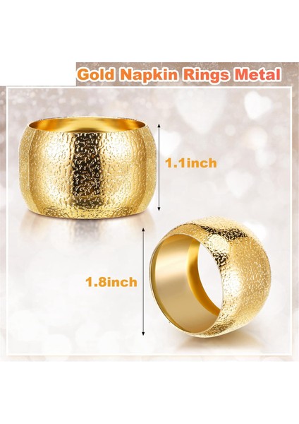 24PCS Altın Peçete Halkaları Bez Peçeteler Için Peçete Tutucular Metal Düğün Peçete Tutucusu Keten Kumaş Tablo Peçeteleri (Yurt Dışından) modelleri