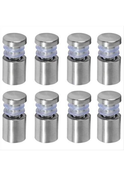 3/4 Dia x 1inch (19X25MM) Standoff Vidaları Duvar Montajlı Işaret Tutucuları Akrilik Cam Çiviler 8 Pcs (Yurt Dışından)