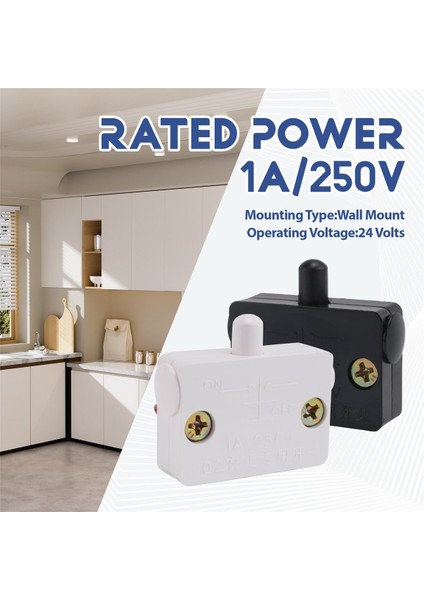 4 Adet Dolap Kapı Anahtarı Dolap Lamba Anahtarı Çekmeceleri 12V 24V 110V Için Yakın Kapıda Aç (Yurt Dışından) indirimleri