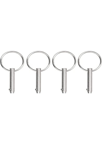 4 Pcs Deniz Hızlı Serbest Bırakma Pimleri Bimini Üst Pimleri, Çap 1/4in (6.3mm), Toplam Uzunluk1.5in (38MM), Kullanılabilir Uzunluk (25.4mm) (Yurt Dışından)