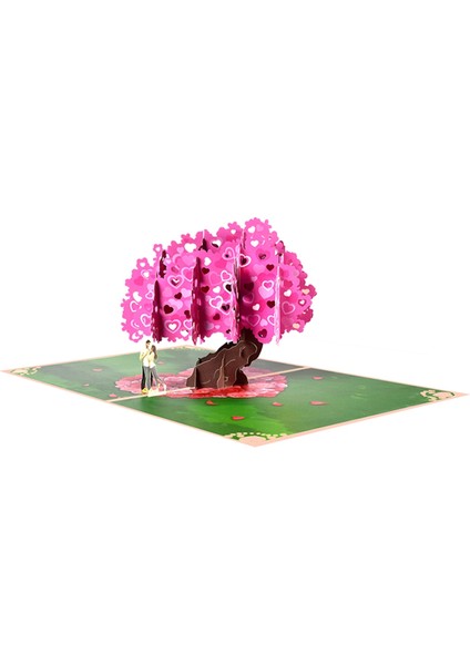 Sevgililer Günü Pop Up Kartı, Sevgililer Günü Için 3D Tebrik Kartı, Düğün, Yıldönümü, Nişan, Erkek Kadın B Için (Yurt Dışından) fırsatları