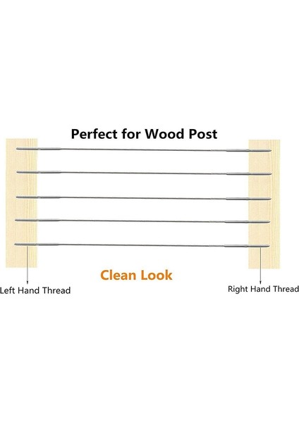 30PCS Swage Lag Vidaları 1/8 Inç Kablo Korkuluk Sistemi Merdiven Güverte Ahşap Donanım Donanımı Donanım (Yurt Dışından) indirimleri