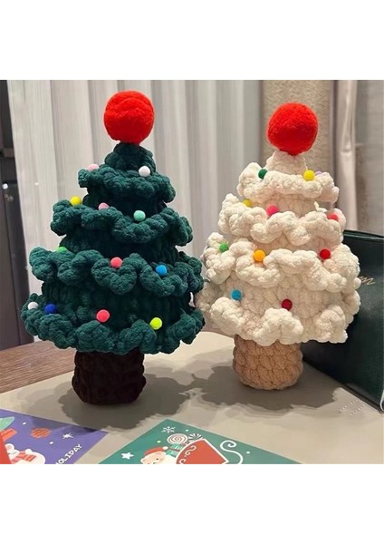 Noel Kolye, Duvarlar, Merdivenler, Pencereler Asılı Ev Dekoru Tatil Süslemeleri Beyaz Için El Yapımı Örme Süsler (Yurt Dışından) fiyatları