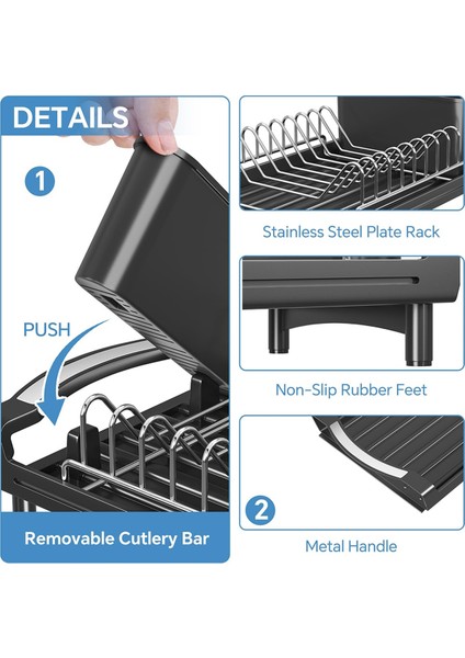 Genişletilebilir Çatal Bıçak Mutfak Sayacı Çatal Teşhis Rafı Çatal Terlemesi Raflı Ayarlanabilir Meme Çatır Takımı Filtresi (Yurt Dışından) fırsatları
