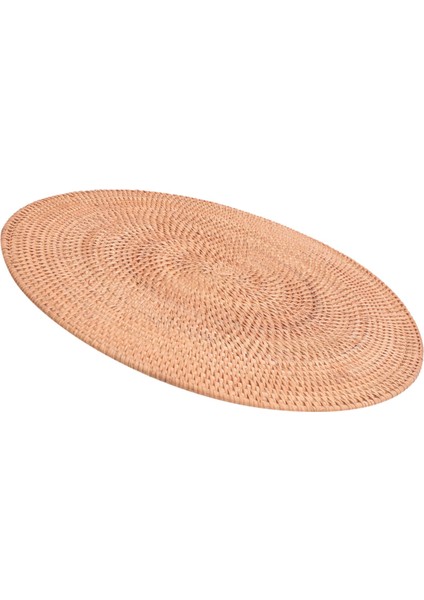 Rattan Dokuma Placemats, Masa Paspasları, Kaymaz Isıya Dayanıklı Yer Mat, Hasır Placemat, Sıcak Yemekler Için Trivets, 40CM (Yurt Dışından) modelleri