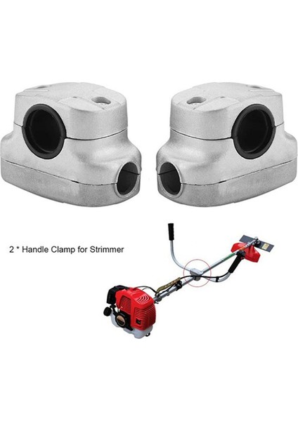 2pcs Çim Biçme Makinesi Evrensel Kolu Kelepçe 26MM 28MM Düzeltici Fırça Kesici Tüp Biçme Için Sabit Braket Kelepçe (Yurt Dışından) fırsatları