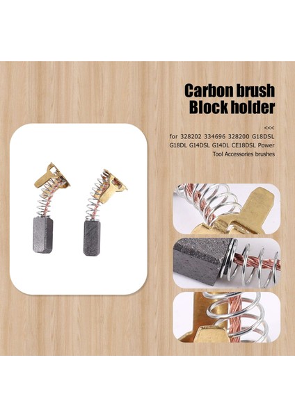 Hitachi Için Karbon Fırçası 328202 334696 328200 G18DSL G18DL G14DSL G14DL CE18DSL Güç Alet Aksesuarları (Yurt Dışından) fırsatları