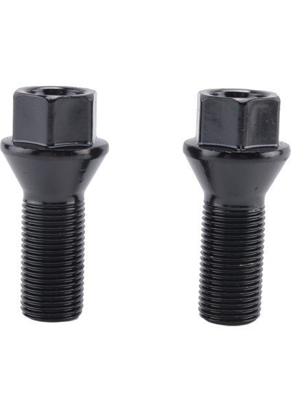 5pcs M14 x 1.25 Siyah Tekerlek Kilitleme Lug Cıvata Somun Çelik 36136781151 -Bmw X3 X5 E70 E71 F20 F20 F25 X5 X6 (Yurt Dışından) modelleri