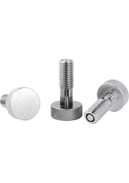 2pcs El Geri Çekilebilir Yay Piston, M16 Paslanmaz Çelik Hızlı Serbest Bırakma Pimi Kilit Pimi Somun ve Tuzlu Sap (Yurt Dışından) modelleri