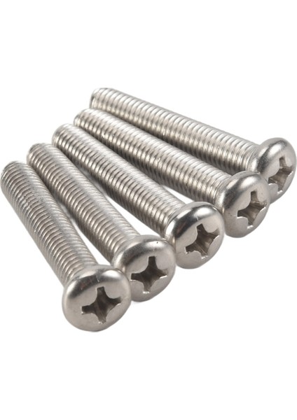 M8 x 45MM 304 Paslanmaz Çelik Phillips Makine Vidalı Cıvatası 5 Pcs (Yurt Dışından) fiyatları