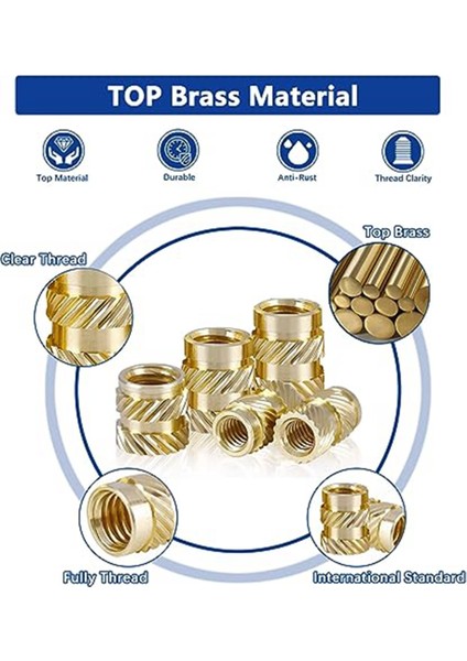 M2 M3 Dişli Ekler Plastik Termoset Pirinç Ekler 3D Baskılı Enjeksiyon Kalıp Pres Ipli Somunlar (Yurt Dışından) fırsatları