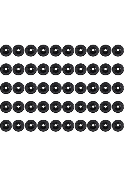 50PCS Araba Şasi Arka Tampon Altıgen Kafa Fıstığı Klipler Dekoratif Fiksatör Fıstığı 07147169847 Bmw Mini Için (Yurt Dışından)