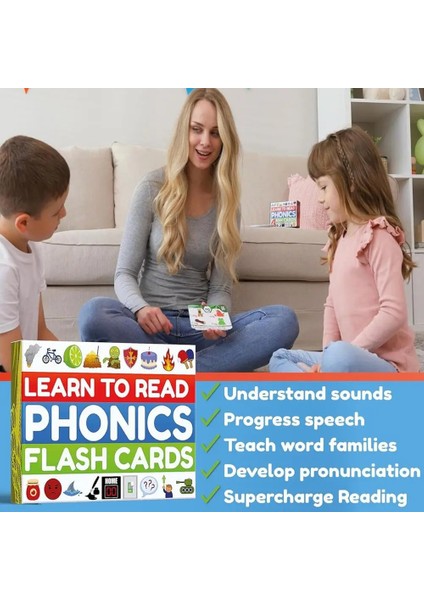 Fonics Sight Words Flash Kartlar Cvc Karışımları Okumayı Öğrenin Digraphs Birinci Second Sınıf Için Uzun Sesli Ses Oyunları Karışımları (Yurt Dışından) fırsatları
