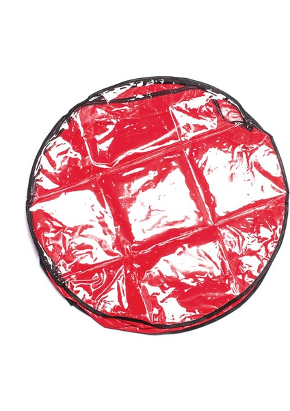 Çelenk Depolama Çantası Şeffaf Pencereli Çelenk Konteyneri Tatil Depolama Için Uygundur (Yurt Dışından) indirimleri