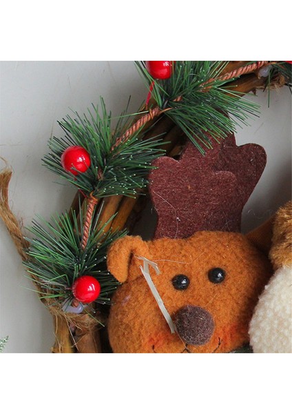 Noel Çelengi, Ön Kapı Için Noel Dekorasyonları, Noel Santa Çelenk, Noel Çelenkleri Noel Çelenk Imzaları (Yurt Dışından) indirimleri