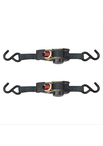 Evrensel Araçlar Kemerleri Otomatik Toplama ile Bağlayın Otomatik Geri Çekilebilir Kolay Taşıma Çırpma Kravat Down Starp S-Hooks (Yurt Dışından)