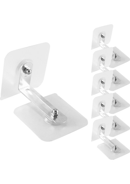 Mobilya Ankrajları Duvar Ankrajları, Anti Binberi Mobilya Ankrajları Matkap Yok, Yapışkan Mobilya Duvar Ankrajları Bebek 6 Pcs (Yurt Dışından) fiyatları