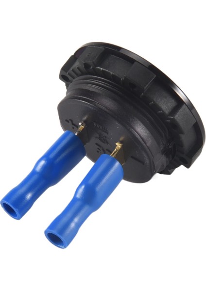 5V-25V Dc Voltmetre LED Dijital Ekran Paneli Monte Yuvarlak Su Geçirmez Araba Motosiklet Araba (Yurt Dışından) modelleri